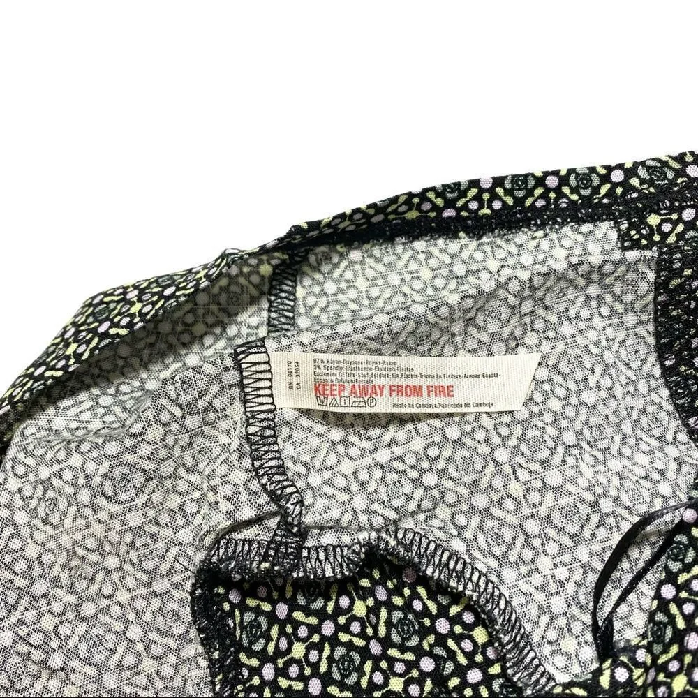 Free People Lucky Now Brami Black Combo - Size Small
